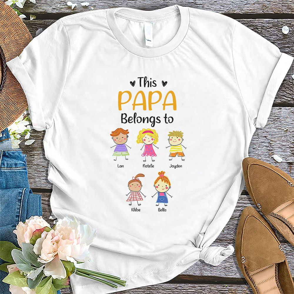 Father's Day 2023 - Personalized This Grandpa Belongs To