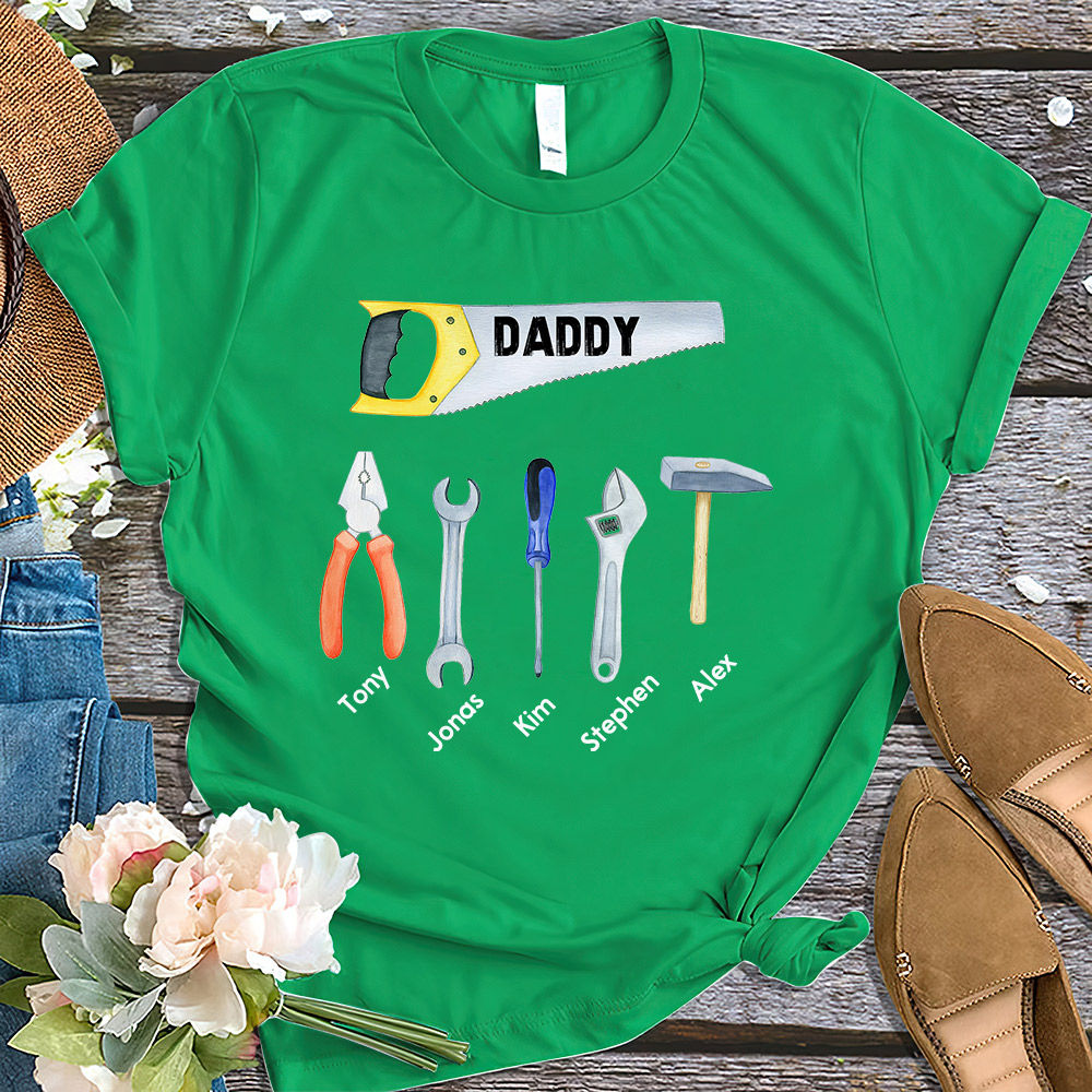 Father's Day 2023 - Personalized Fishing Buddies Dad Shirt, Custom Shirt,  Fishing Shirt, Funny Daddy Grandpa Papa Shirt Gift 30135