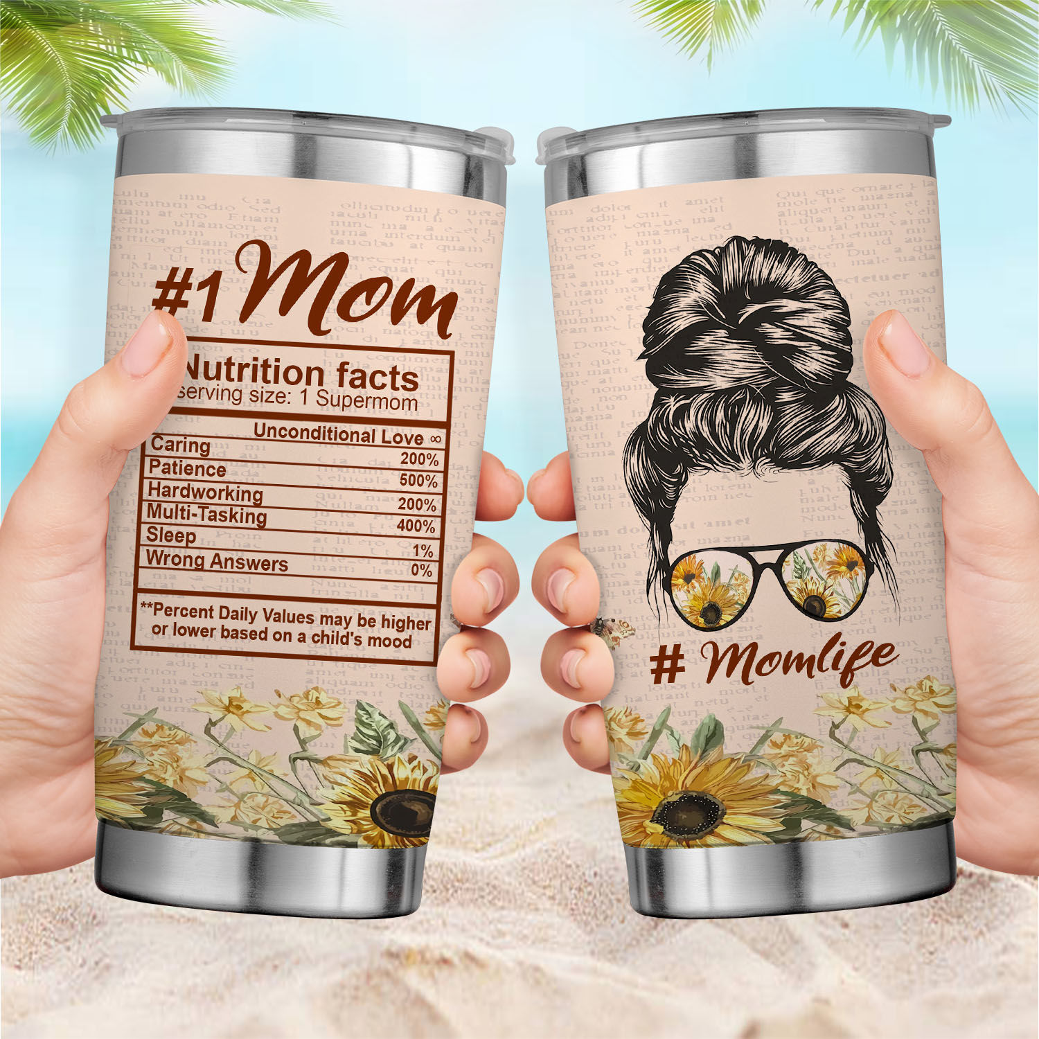 Mom Tumbler Mum's Gogo Juice Mothers Day Could Cup - iTeeUS