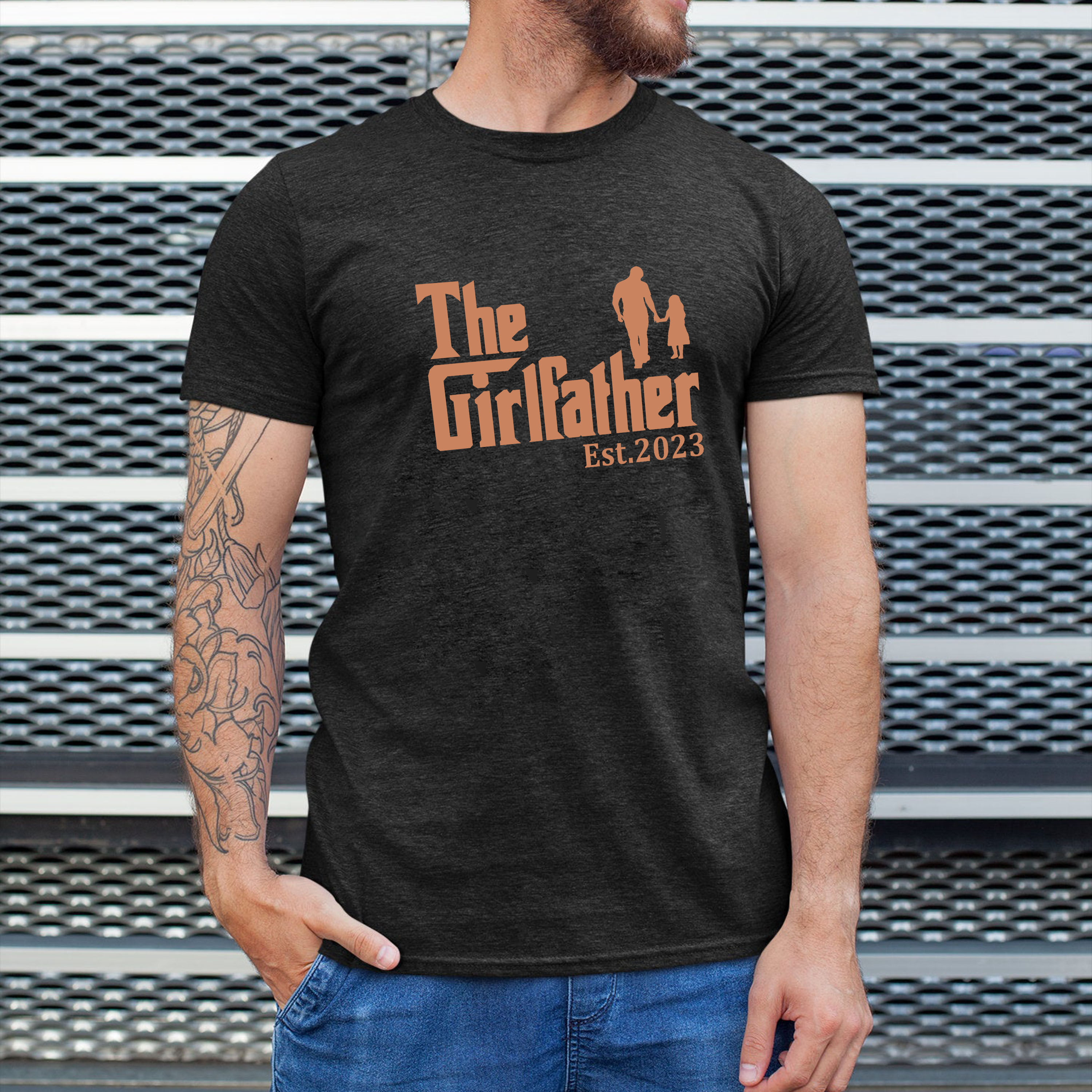 Father's Day 2023 - Girl Dad Shirt, Girl Dad Gift, Dad of Girls 29373