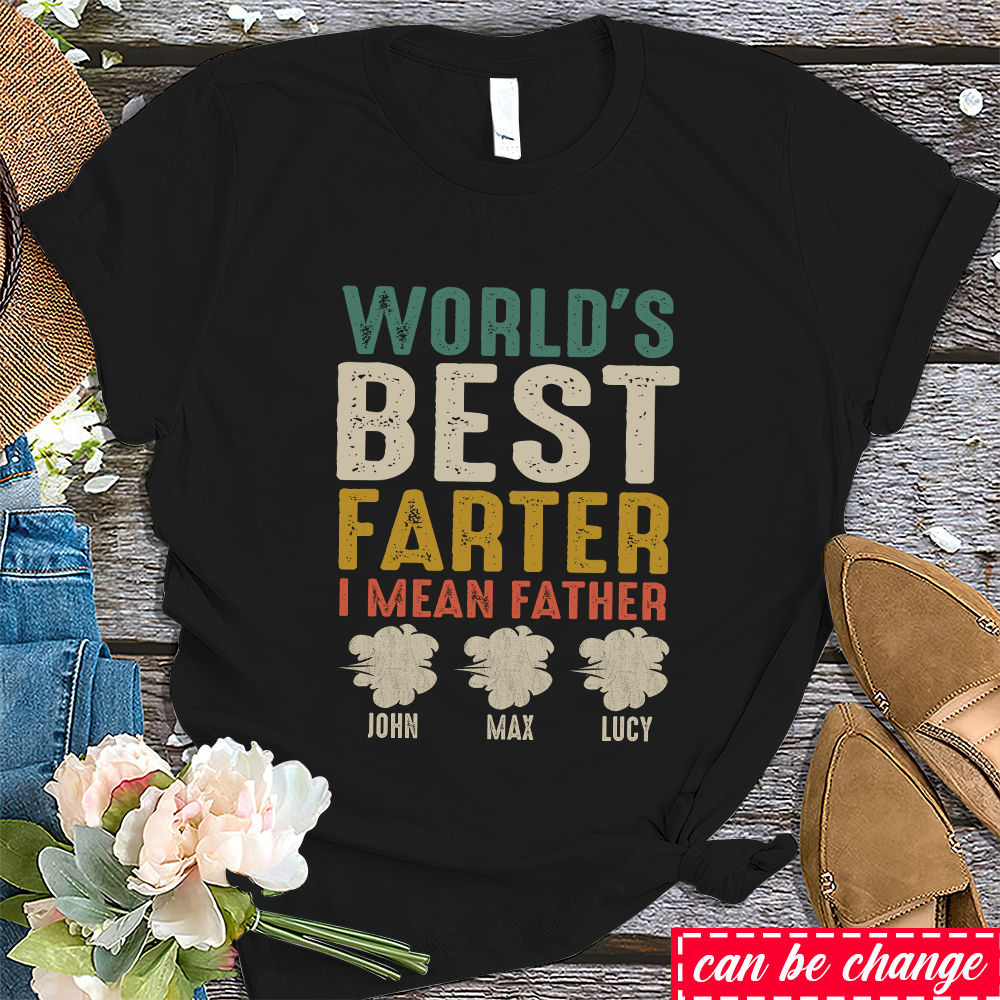 Farter Father Mens Green Funny Design Supreme T T-Shirt For Parents 