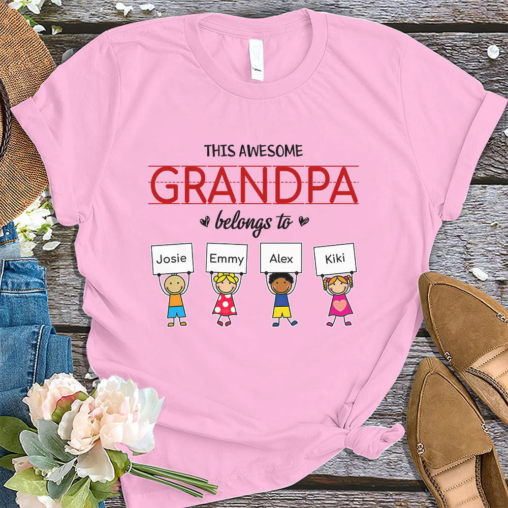 Father's Day 2023 - Personalized This Awesome Grandpa