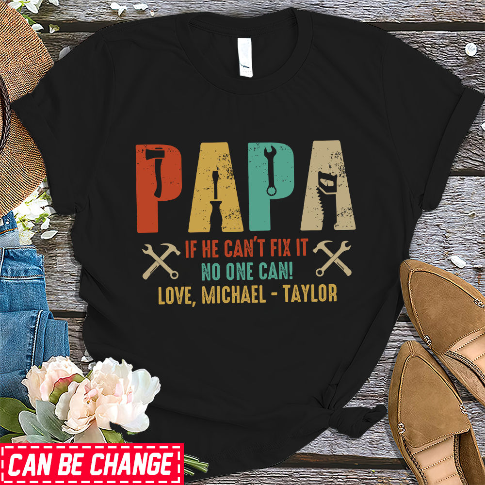 Personalized Father's day shirt - Personalized Firefighter Gift Custom Shirt,  Best Dad Ever Shirt, Just Ask Father's Day Gift For Dad Grandfather, Best  Gift Ever 31419