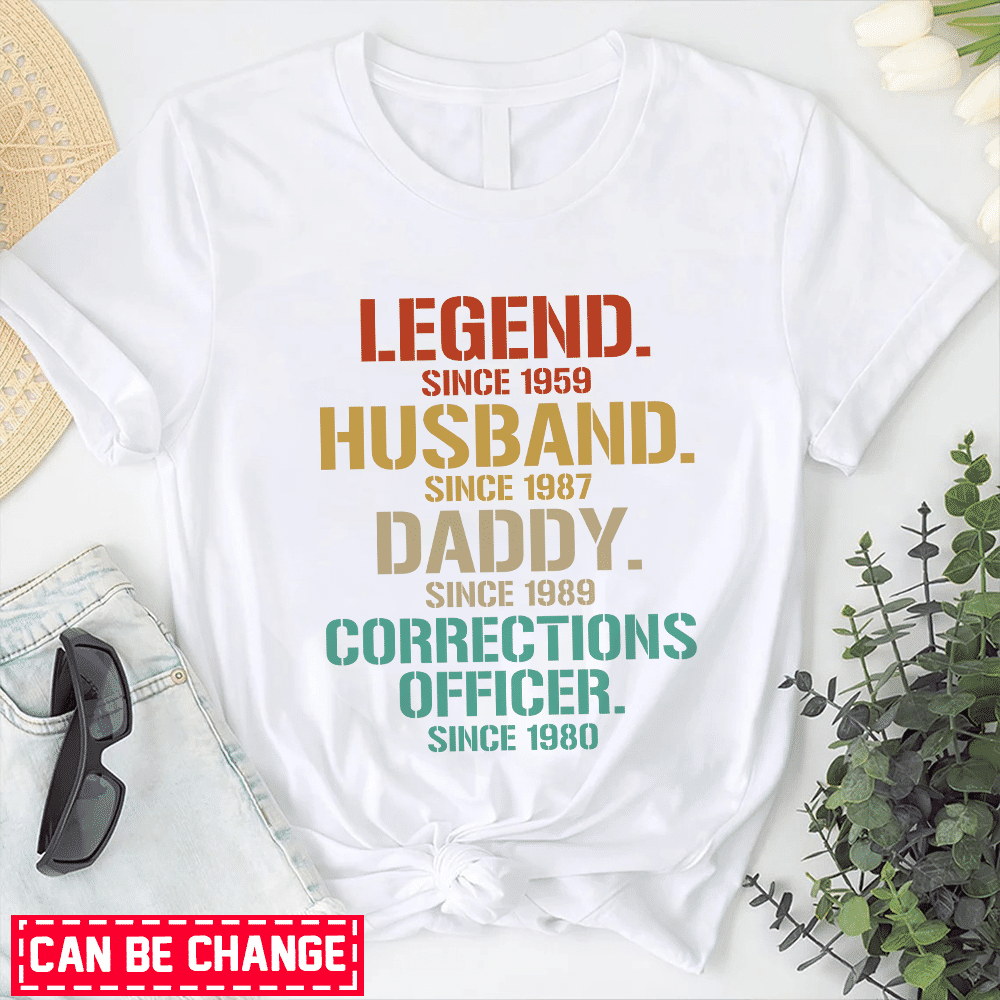 Personalized Legend Husband Dad Grandpa Shirt, Personalized Gifts