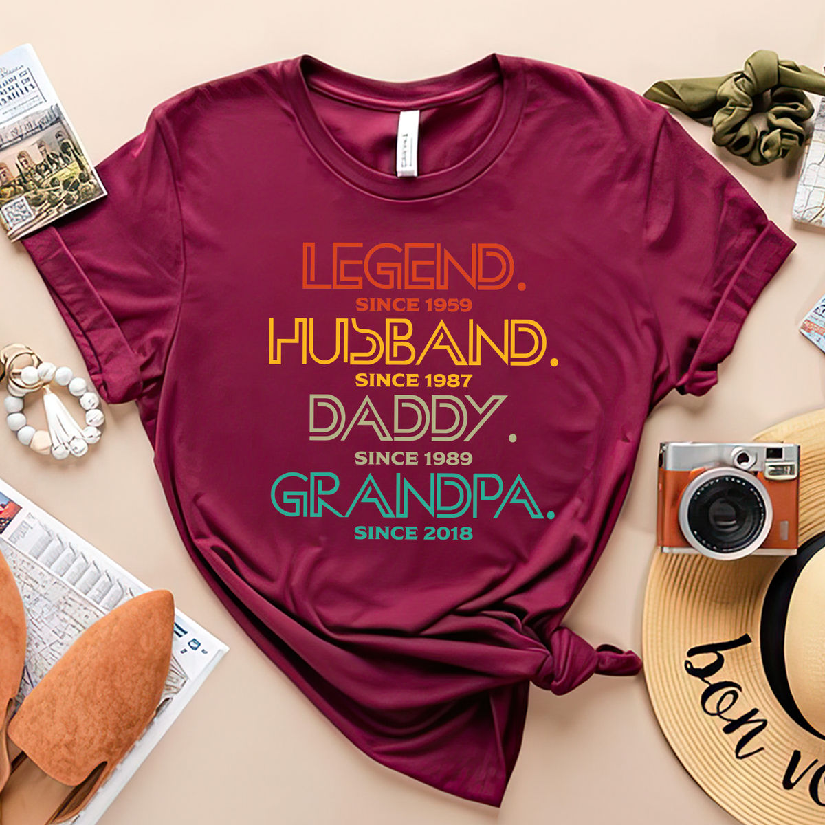 Custom Father's Day Grandpa Gift Funny Grandpa Shirt Birthday Gift