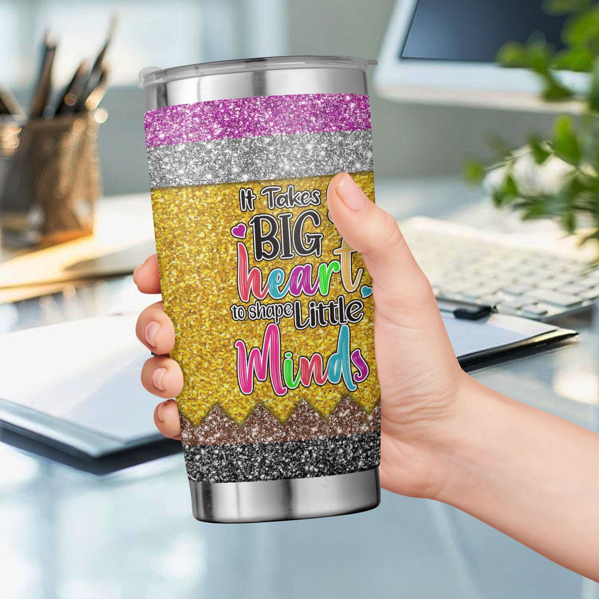 TeachLife - Teacher Appreciation Tumbler - To Go, Travel Tum - Inspire  Uplift