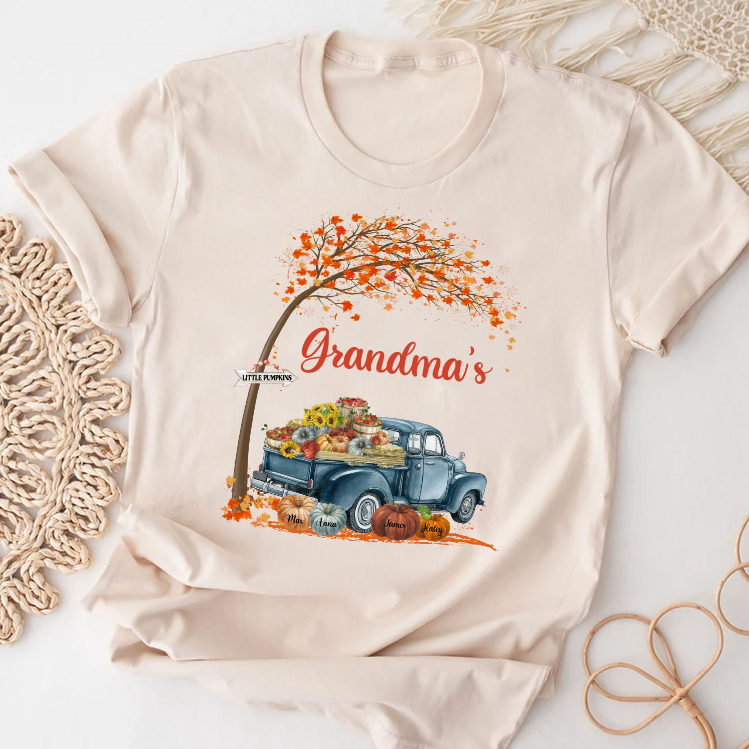 Custom Grandma Shirt with Choctaw Grandma Nickname Pokni 