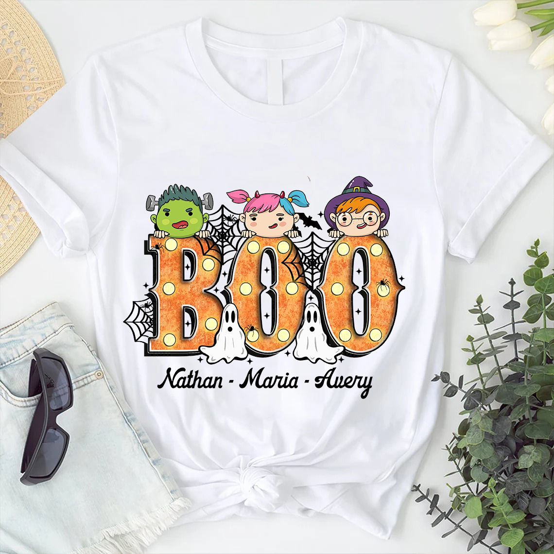 boo halloween shirt