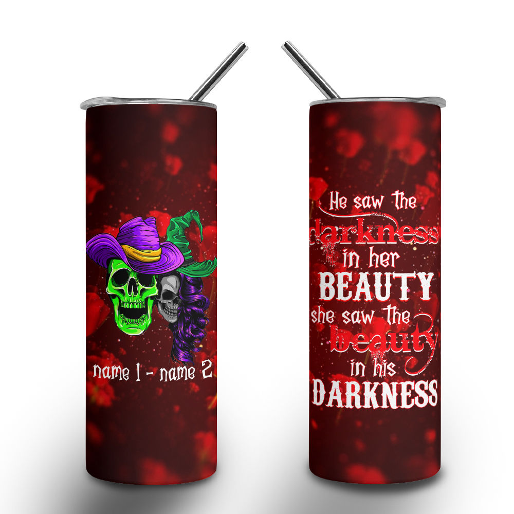 Beauty And The Beast Tumbler Awesome - Personalized Gifts: Family