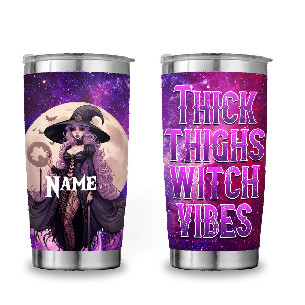 Personalized Halloween Witch Tumbler for Kids — 28 Collective