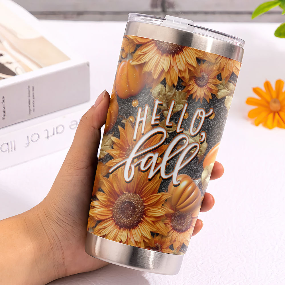 Sunflower Tumbler, Engraved Tumbler, Postpartum, Mothers Day, Sunflower  Lover Gift, 40oz Tumbler With Handle, Personalized Sunflower Cup 