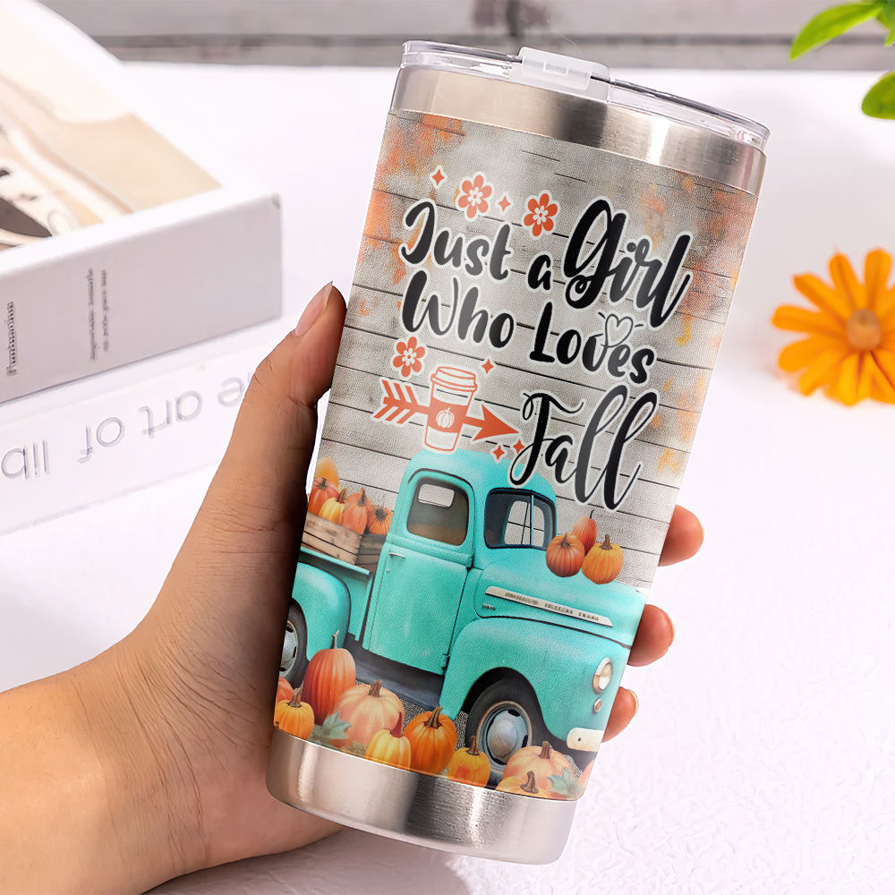 Fall Pumpkin Laser Engraved YETI Rambler Tumbler Pumpkin Spice Junkie Fall  Custom Tumbler Boot Season Fall Lover Gift Autumn Gift 