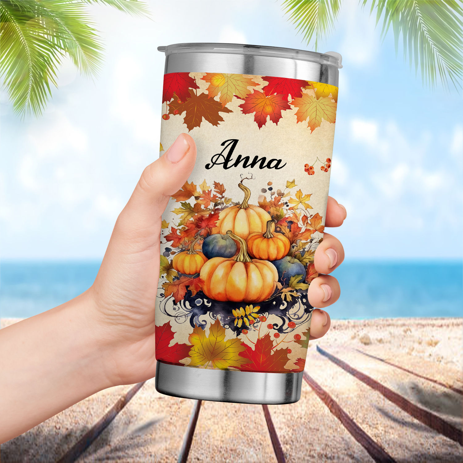 Pumpkin & Spice and Everything Nice Tumbler, Birthday & Gift Ideas