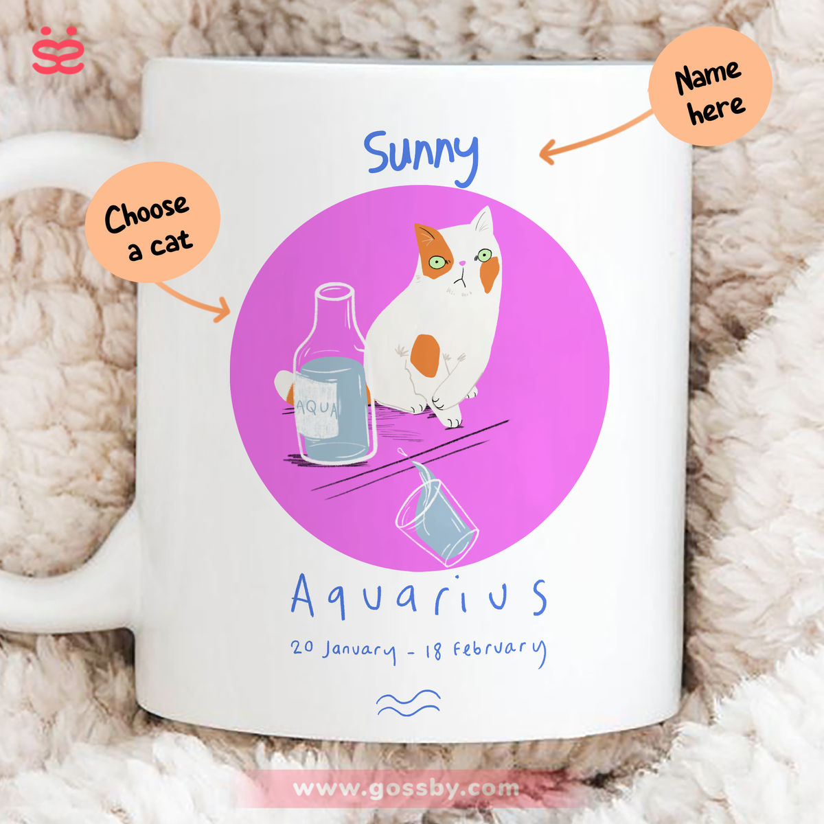 Personalized Mug - Personalized Mug - Zodiac Cat - Scorpio - Birthday Gifts Horoscope Gifts (34994) - Personalized Mug_4