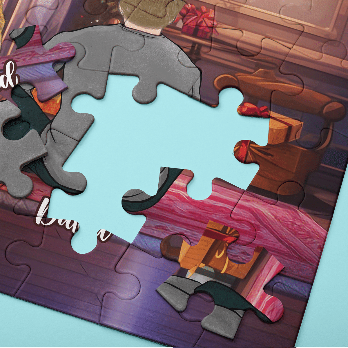 Personalized Puzzle - Jigsaw Puzzle Personalized - You & Me and the Dogs - Best Gift For Christmas 2024_5