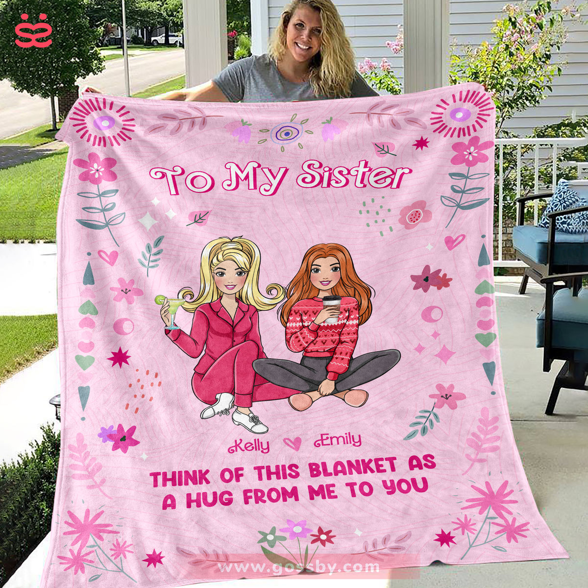 Our Special Lady Personalized Sweatshirt Blanket