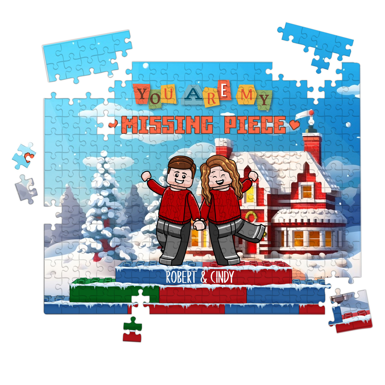 Couple Puzzle You are my missing piece