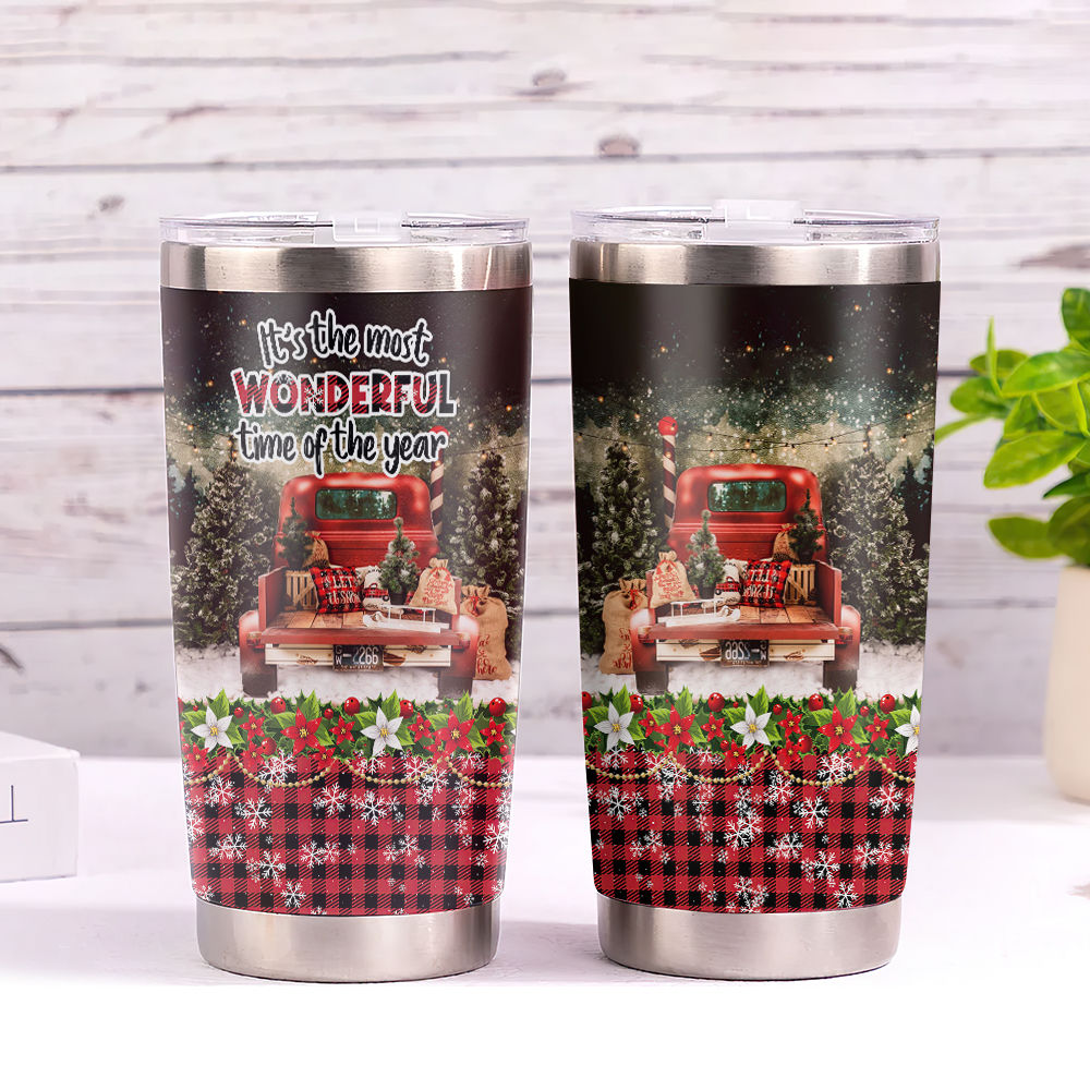 Christmas Is Better On The Farm' Straw Tumbler – Prep Obsessed