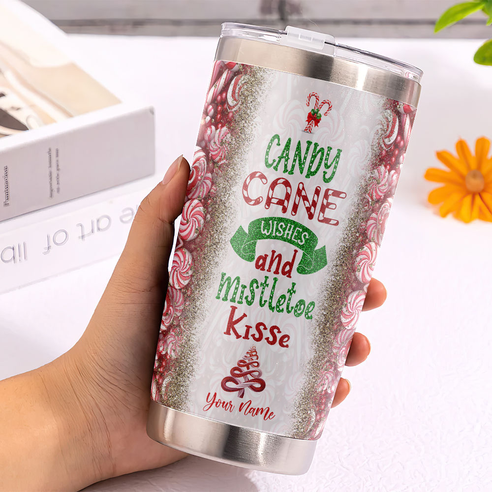 Santa's Candy Cane Cup – Glitterally Obsessed