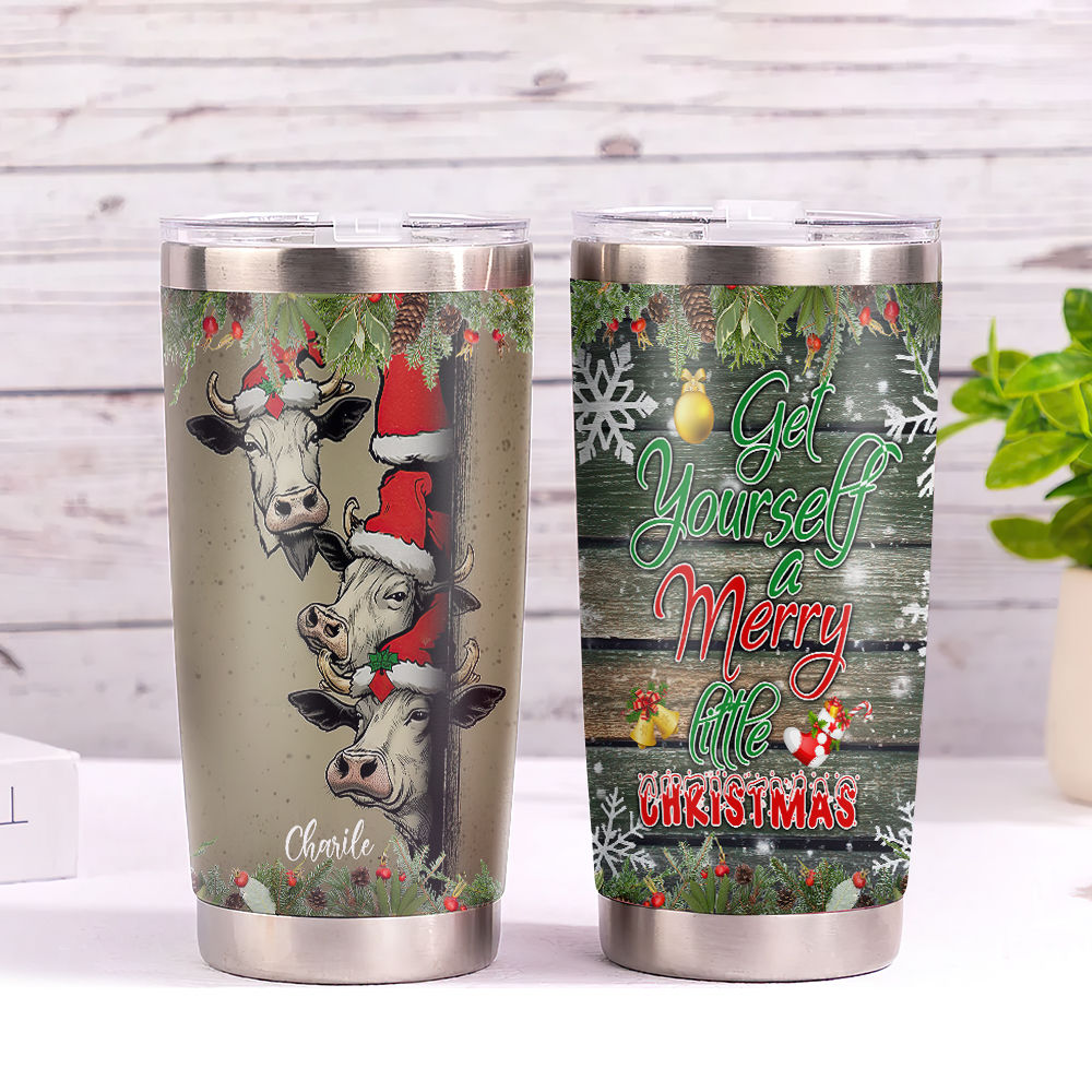 Christmas Supplies Cattle Sunsplash Tumbler with Straw, 16oz — The Moody  Heifer Boutique