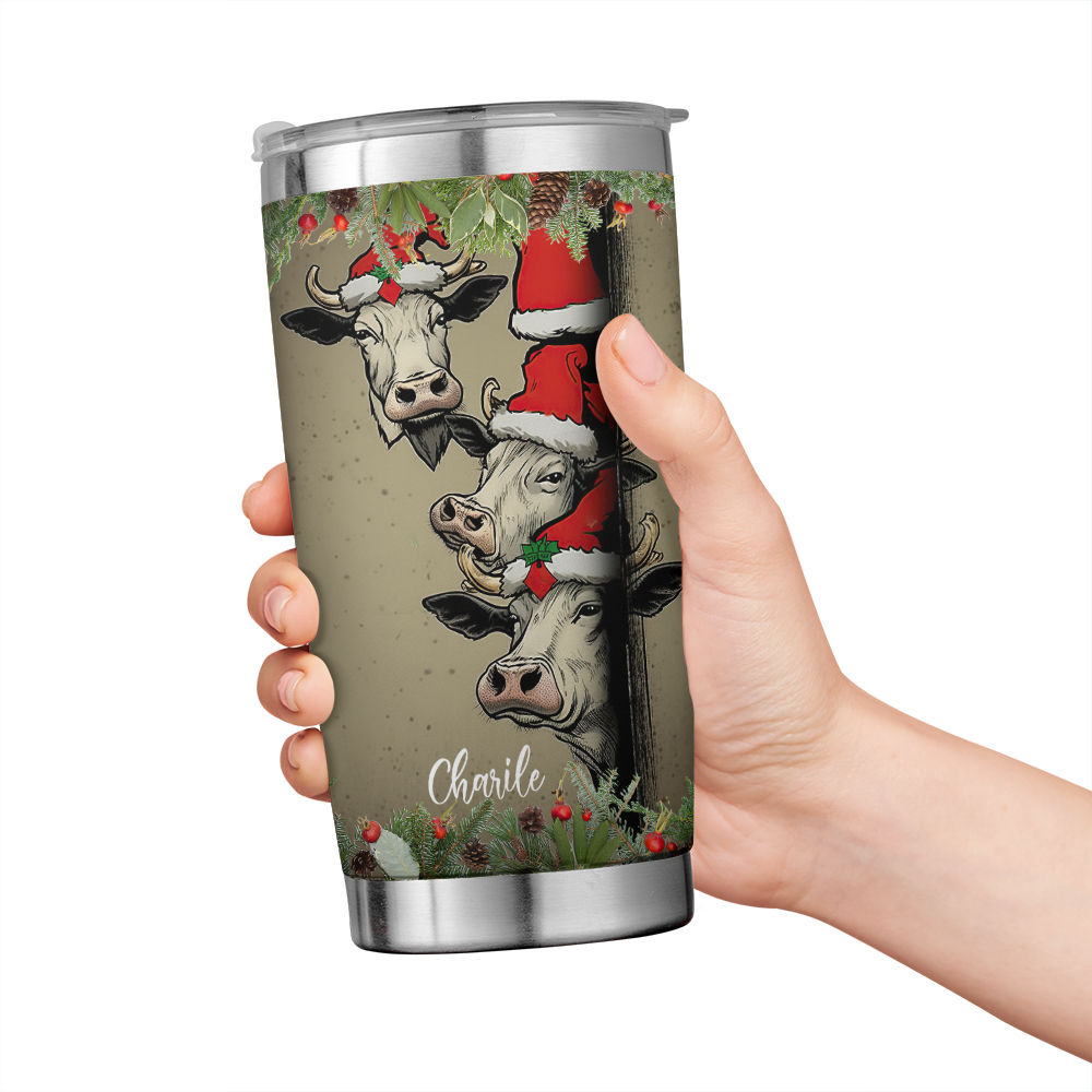 Christmas Supplies Cattle Sunsplash Tumbler with Straw, 16oz — The Moody  Heifer Boutique