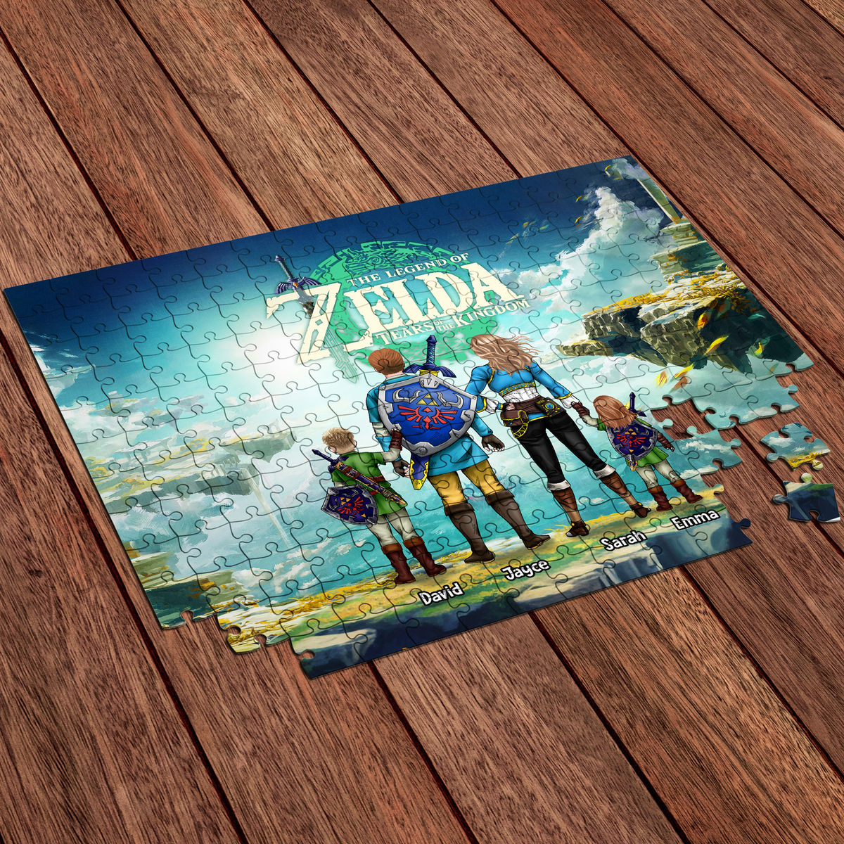 Personalized Puzzle - Zelda Family Puzzle - The Legend of Zelda: Tears of  the Kingdom (1)