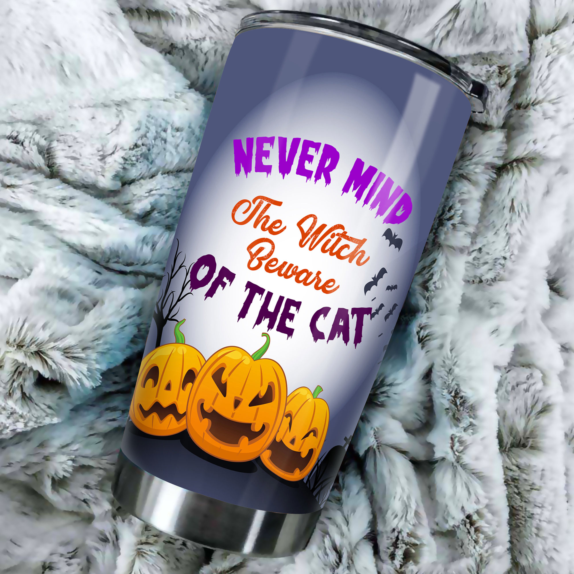 BLACK CAT HALOWEEN TUMBLER - ORCAE 20oz Halloween Tumbler, Black Cat  Tumbler, Cat Gifts for Cat Lovers