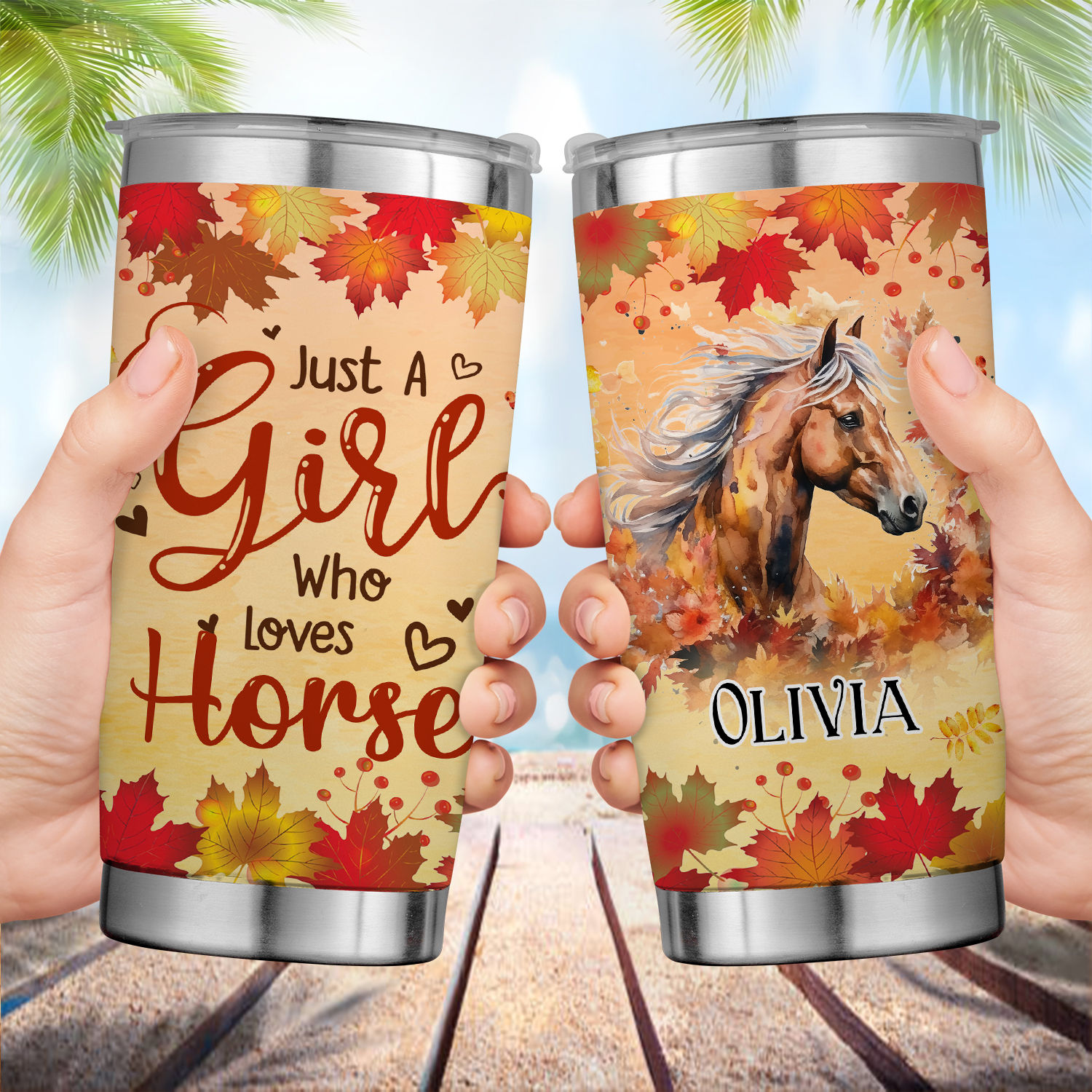 Personalized Horse Tumbler for Kids — 28 Collective