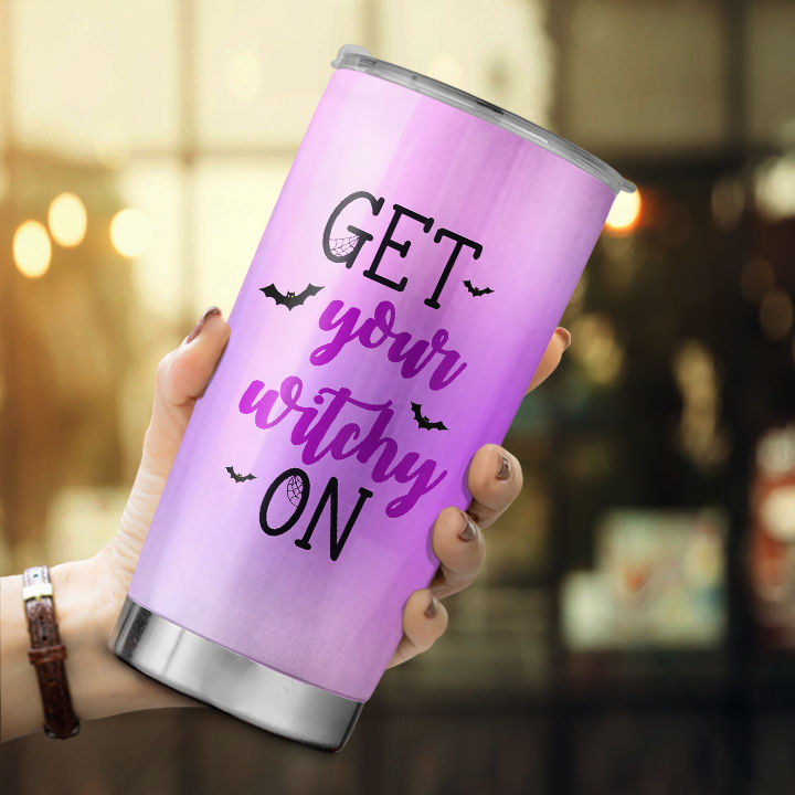 PERSONALIZED HALLOWEEN WITCH - Witch Tumbler Cup For Women