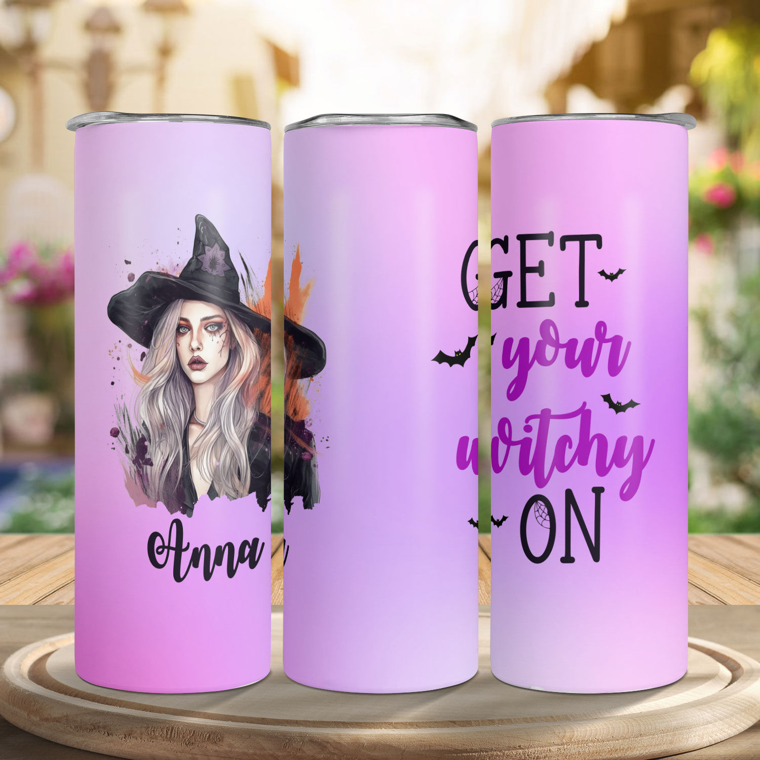 Personalized Halloween Witch Tumbler for Kids — 28 Collective