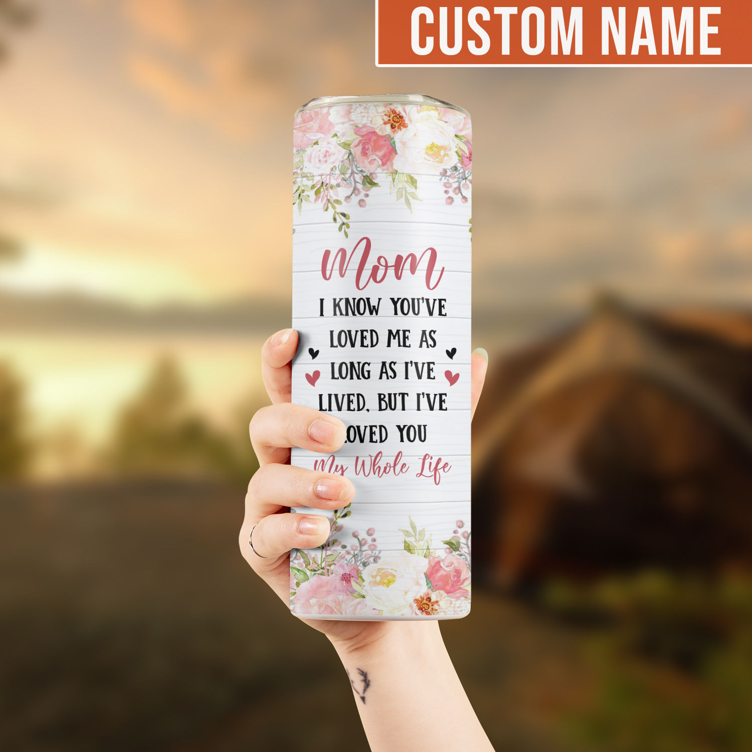 Mom Tumbler Gift from Son – Behind Every Great Man Is An Even Greater  Mother – Mother’s Day, Birthday Gift for Her