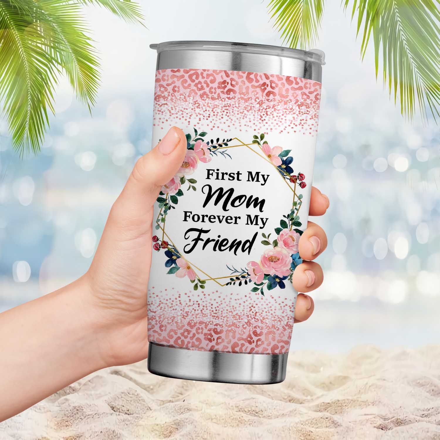 Gifts For Mom From Daughter, Son - 20 OZ Tumbler Christmas Gifts Mom Gifts  For Mom, Mother-in-Law, Wife, Women - Best Mom Ever Insulated Cup Funny