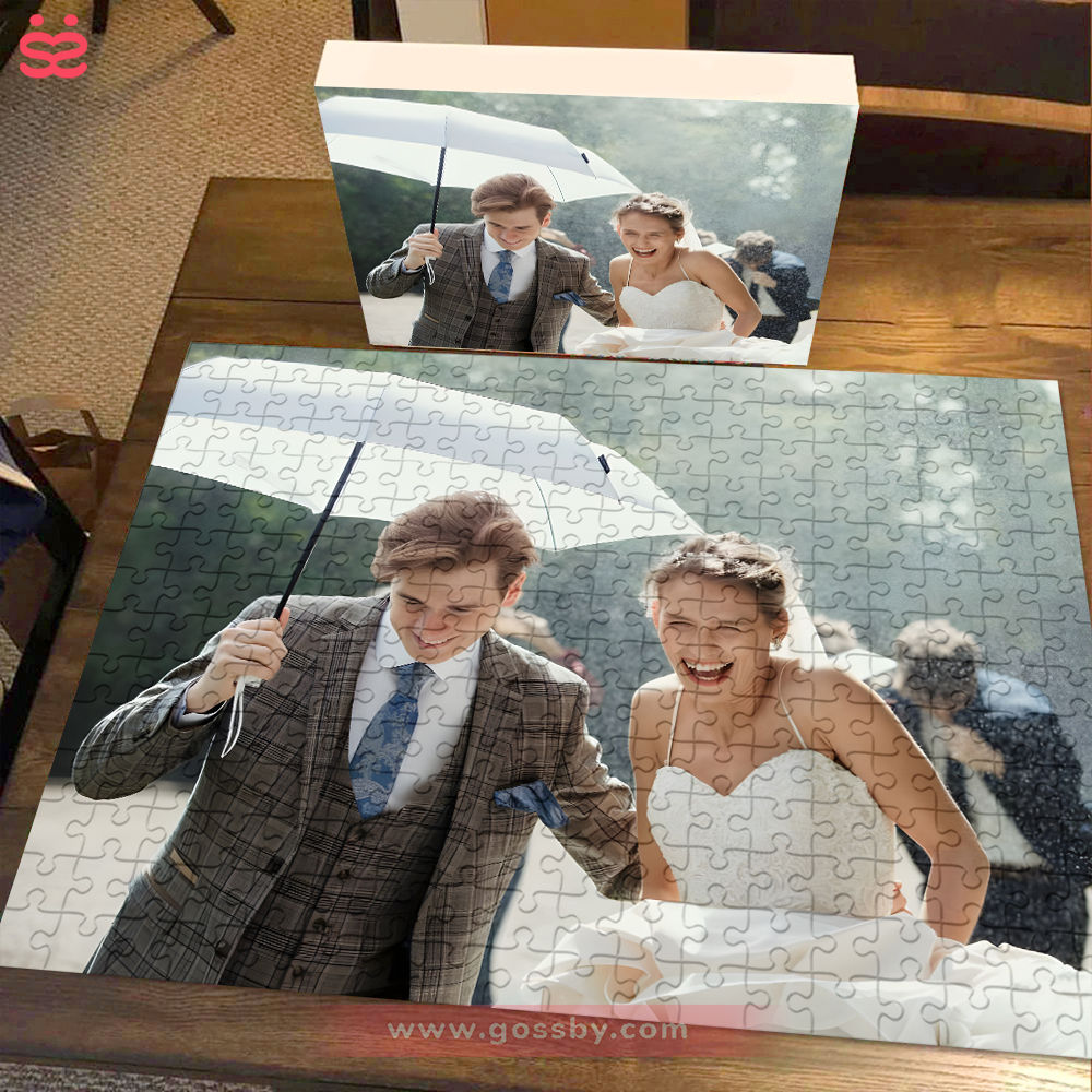 Custom Photo Puzzles - Meaningful Gift For Your Loved Ones (Couple photos) - Personalized Photo Puzzle_1