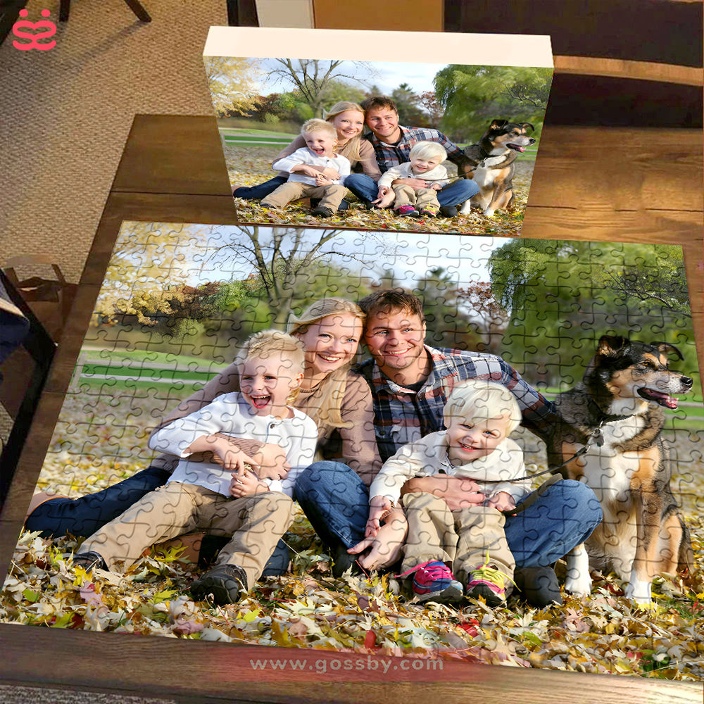 Custom Photo Puzzles - Meaningful Gift For Your Loved Ones (Family photos) - Christmas Gift For Family, Custom Photo Gifts - Personalized Photo Puzzle_2