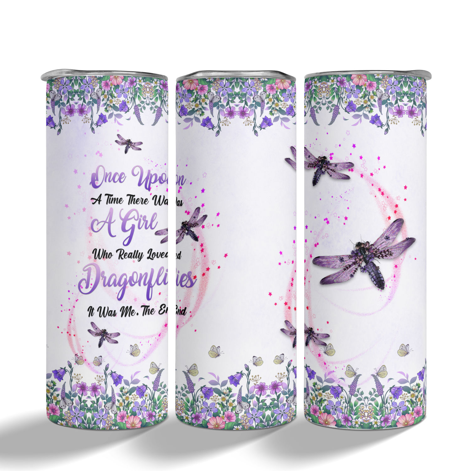 Feed Mt Crawfish and Tell Me I'm Pretty Custom Glitter Tumbler Cup –  Dragonfly Drinkware & Designs