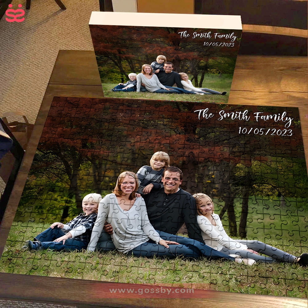 Custom Photo Puzzles - Meaningful Gift For Your Loved Ones (Family photos) - Christmas Gift For Family, Custom Photo Gifts - Personalized Photo Puzzle_2