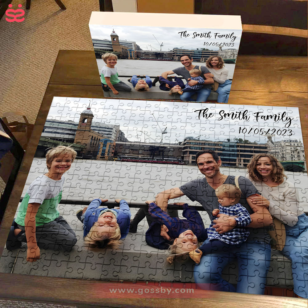 Custom Photo Puzzles - Meaningful Gift For Your Loved Ones (Family photos) - Christmas Gift For Family, Custom Photo Gifts - Personalized Photo Puzzle_1