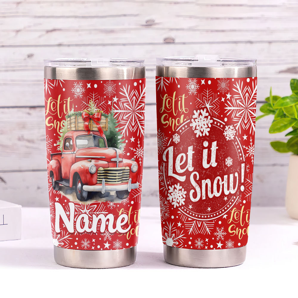 32oz Swig Tumbler, Christmas Bulbs Mug, Tis the Season Tumbler, Gift for  Mom, Birthday Present, Great Gift, Travel Coffee Mug, Holiday Cup. 