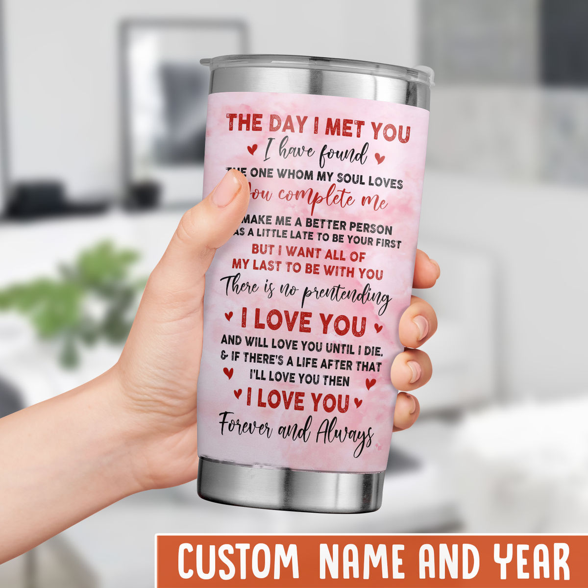 Personalized To My Wife Couple Valentines Tumbler To My Wife You Are My  Soulmate My Best Friend Tumbler Gifts