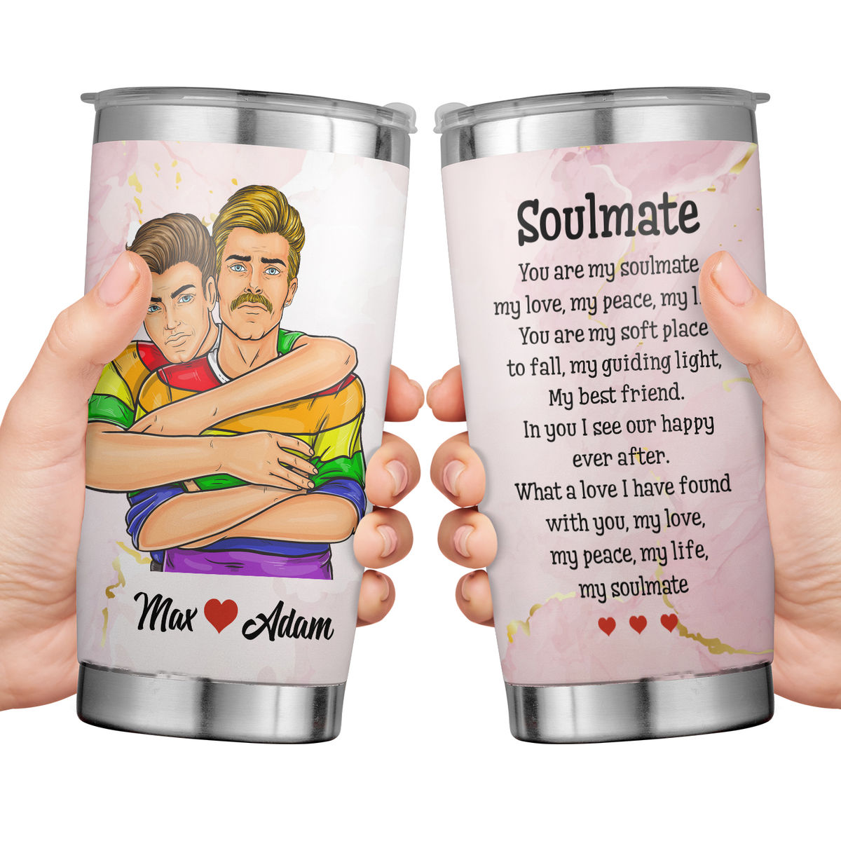 You Are My Love You Are My Life - Personalized Tumbler Cup