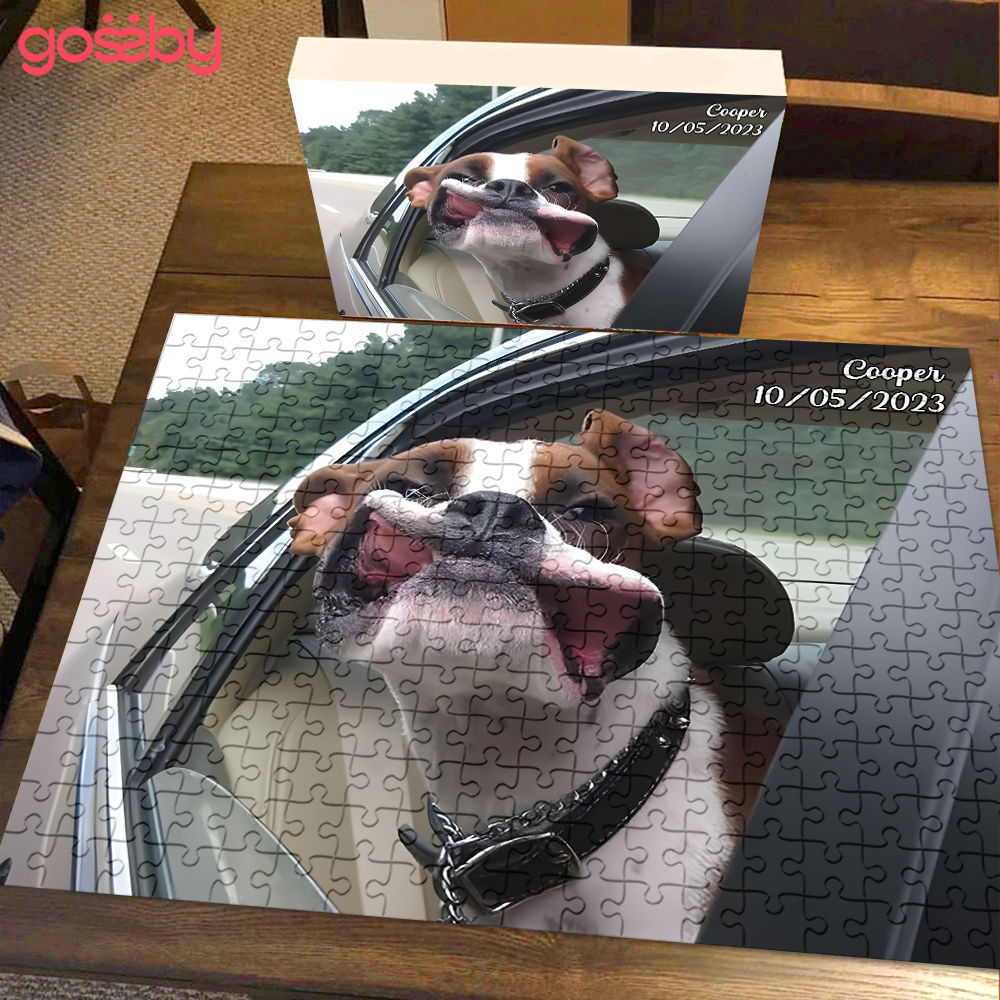 Custom Pet Photo Puzzles