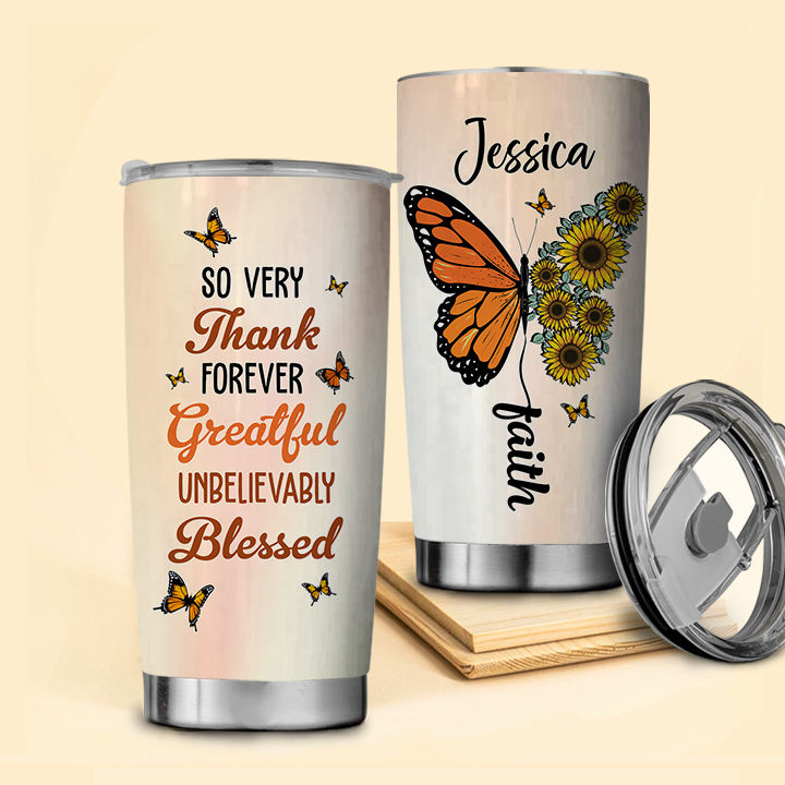 Faith - Gifts For Women - Birthday, Christmas, Mothers Day Gifts For Women - Inspiration, Self Care, Thank You Gifts For Mom, Friend, Sister, Grandma - Jesus 20 Oz Stainless Steel Tumbler 37758 37759_5