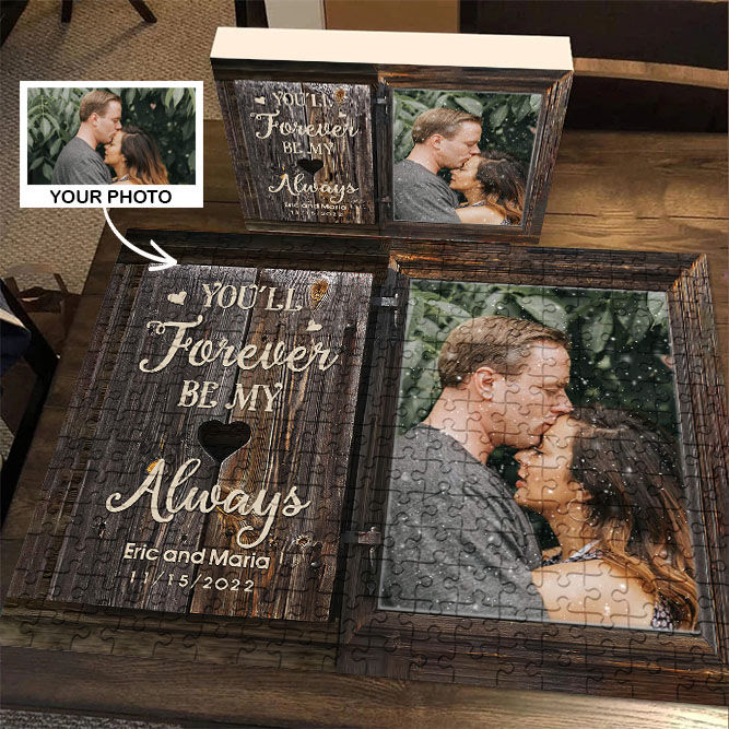 Windor Frame - You’ll forever be my Always - Wedding, Anniversary, Christmas Gifts For Couple