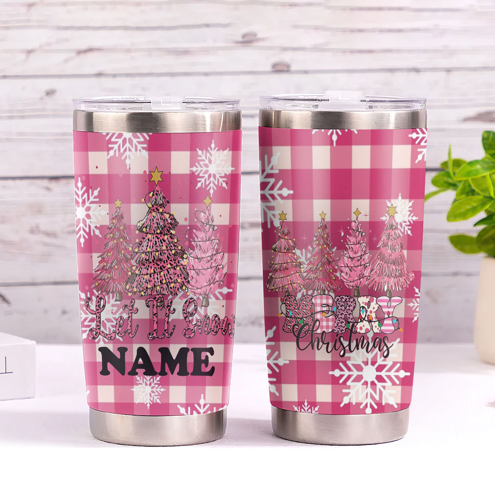 Pinkmas Gingerbread Girly Tumbler