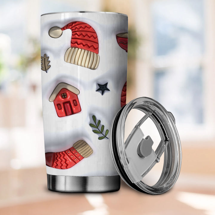 Busy Mother Christmas Tumbler – The Painted Tiger Creative