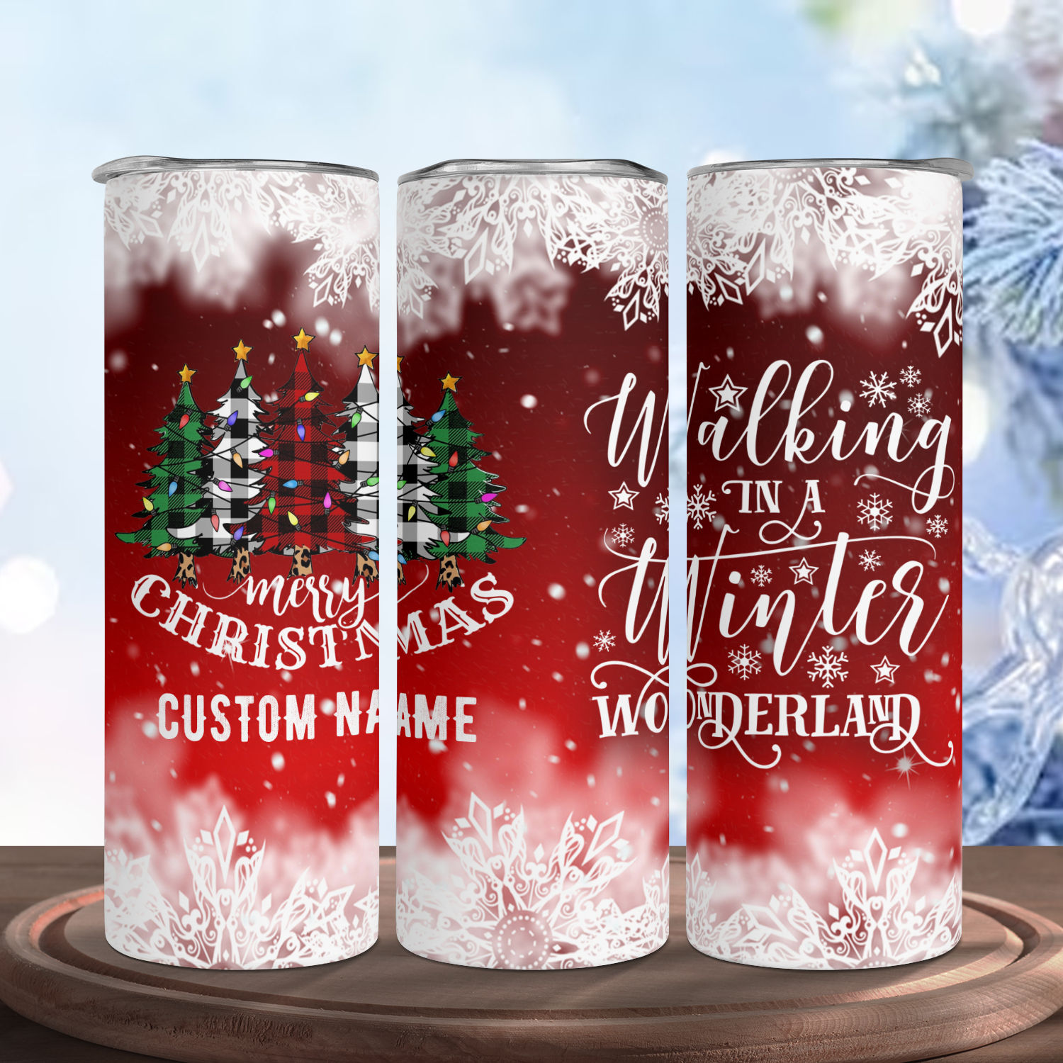 Keep Calm and Enjoy Christmas - 20oz Tumbler - Jo Swizzl