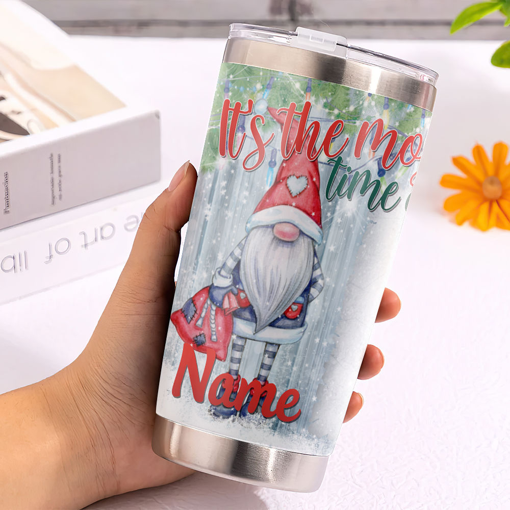 20 oz Stainless Steel Grinch Tumbler Personalized Name- Christmas Gift –  kenziesboutique1