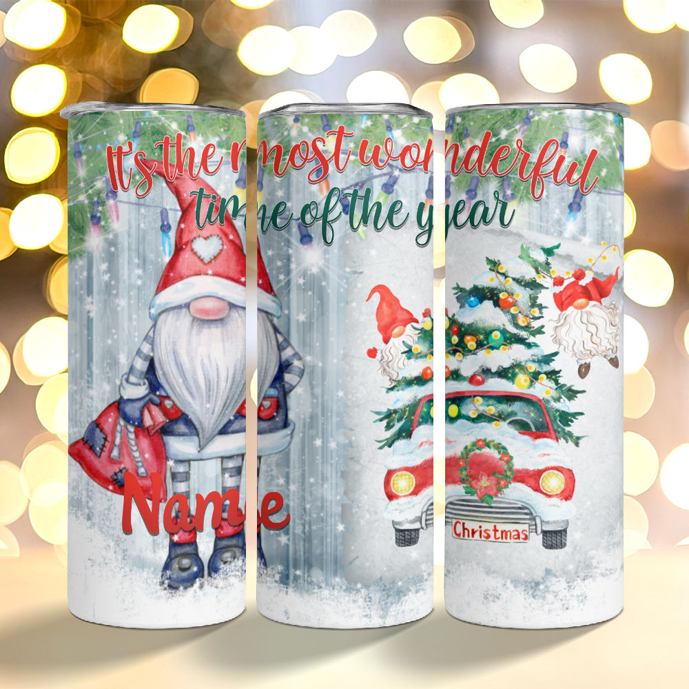 Busy Mother Christmas Tumbler – The Painted Tiger Creative