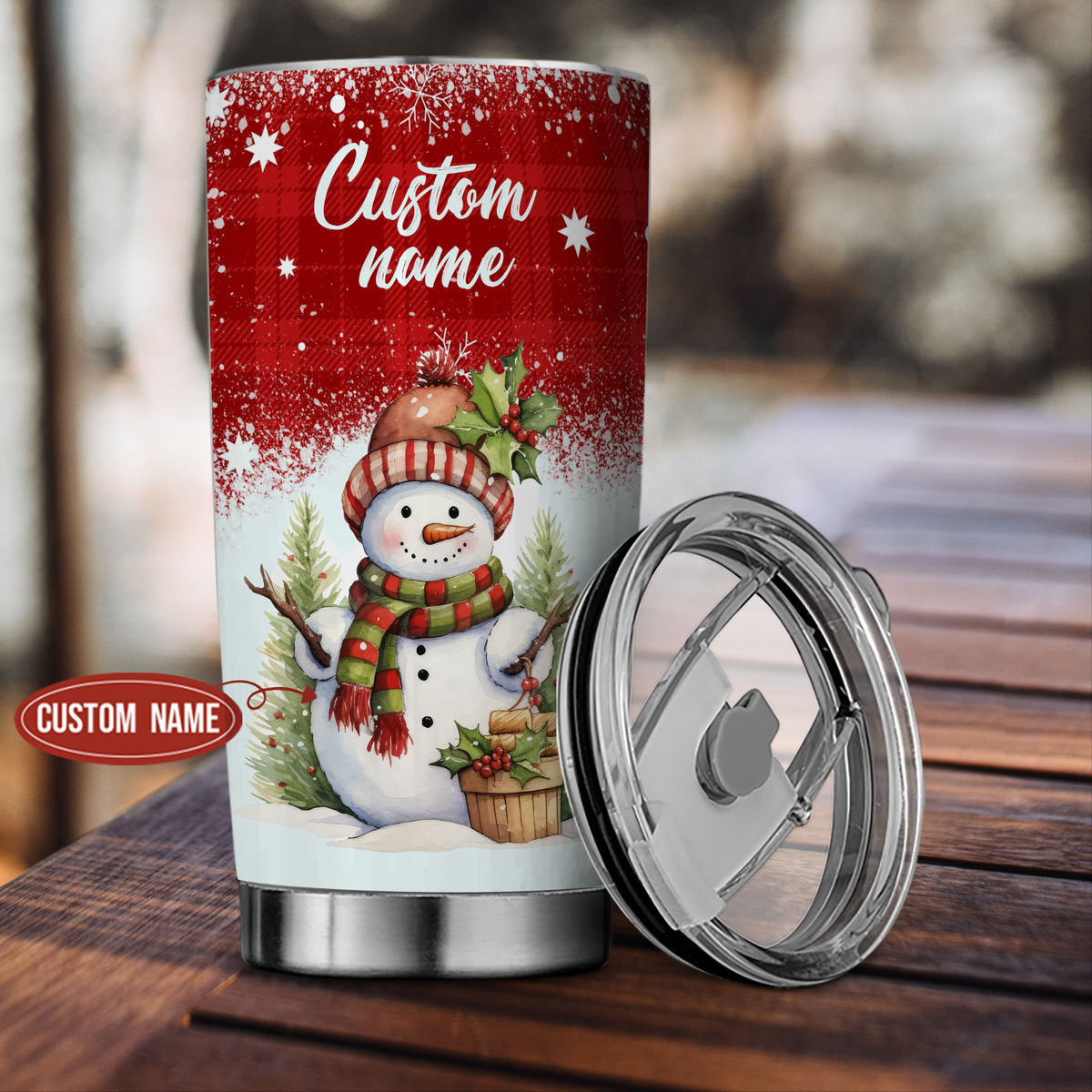 Personalized Tumbler - Christmas - Merry Christmas Insulated