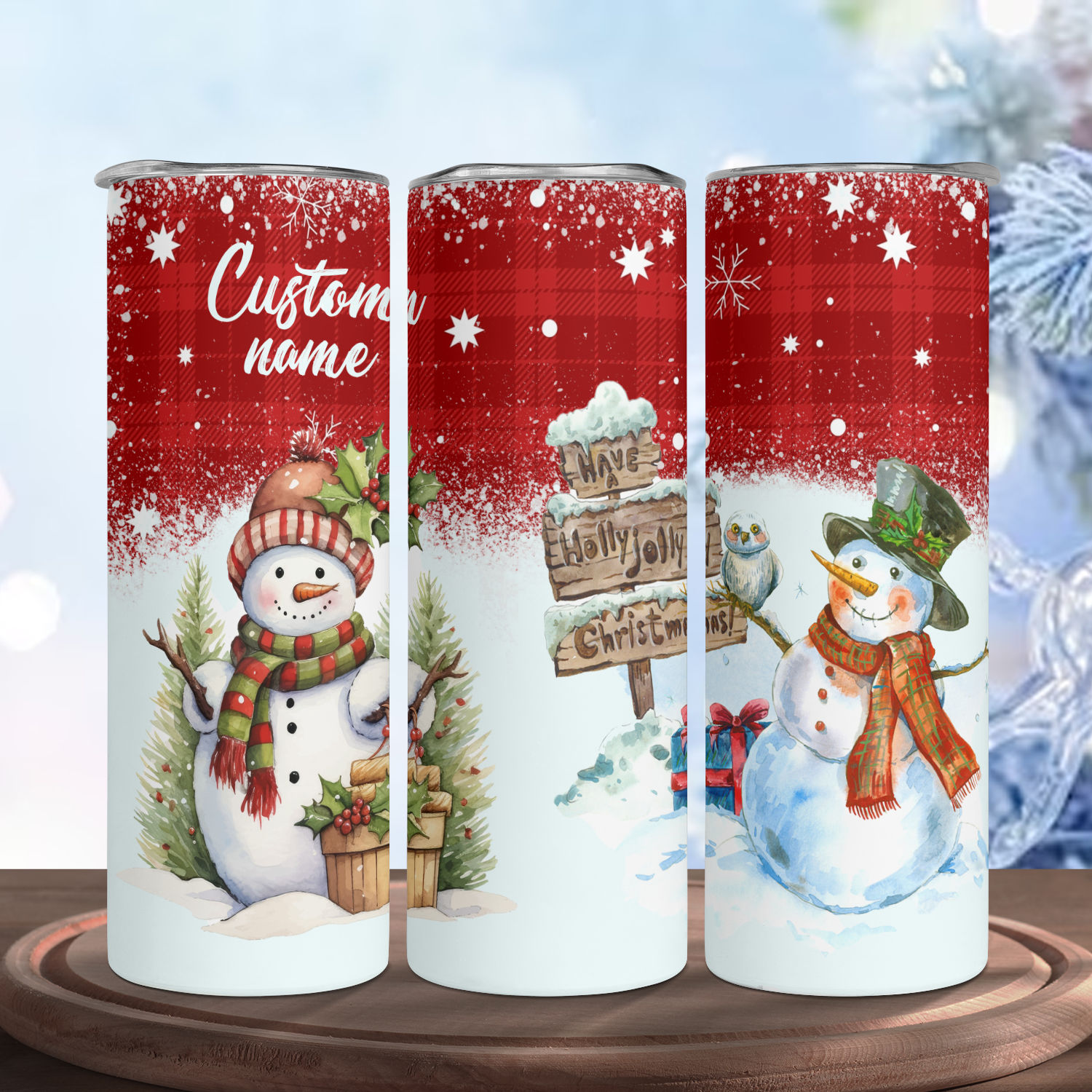  ThermalTraveler Tumbler - 16 oz. - Snowman 116884-SM